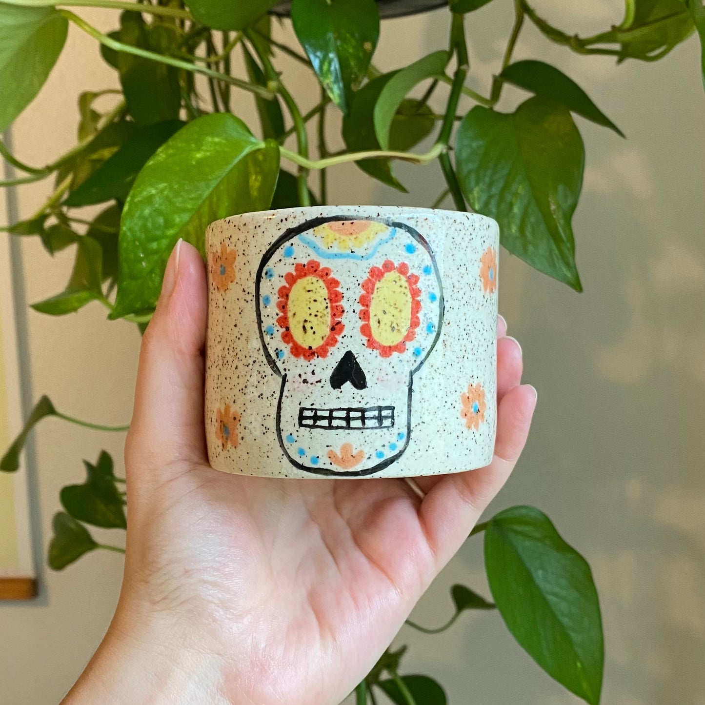 Calavera Planter