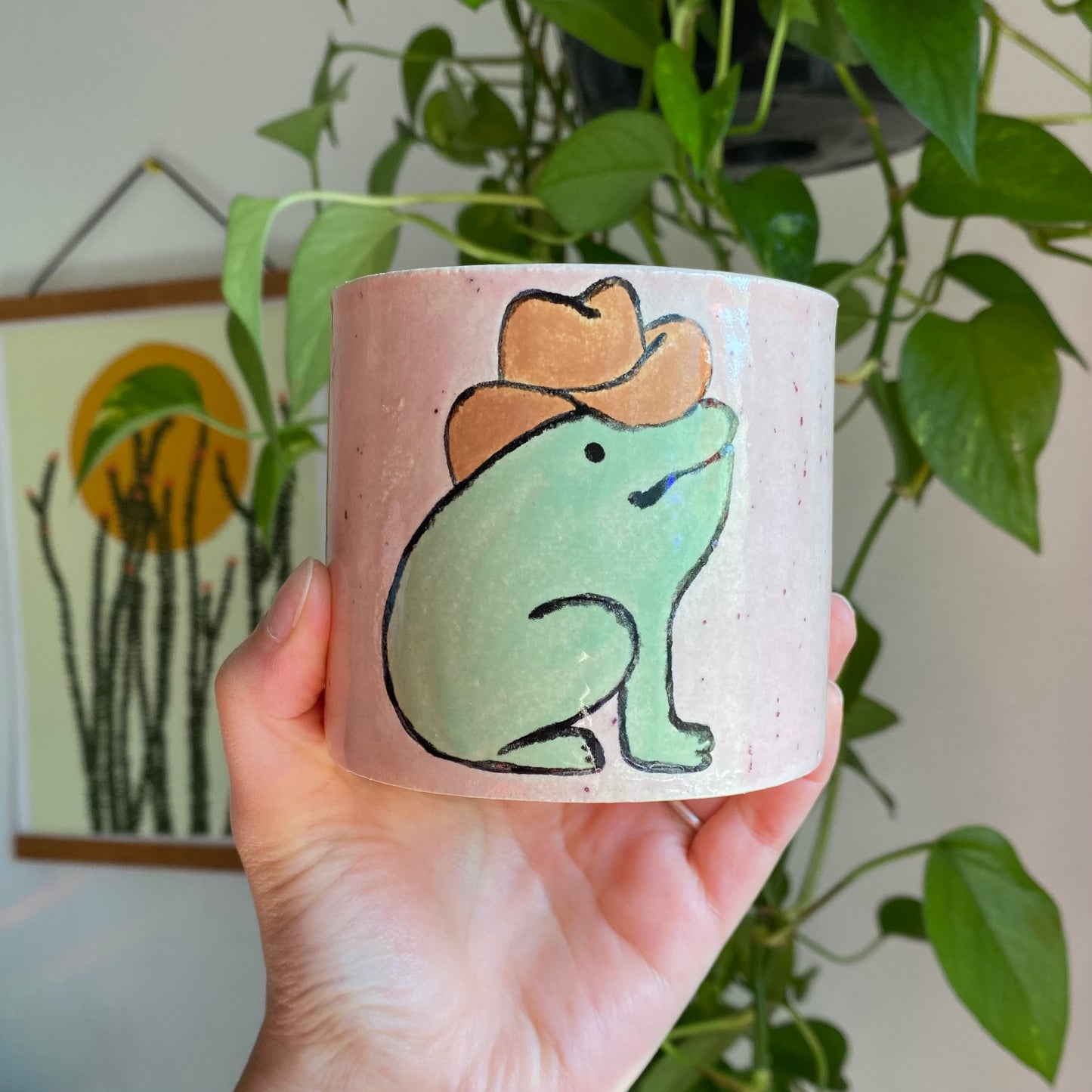 Howdy Froggy Planter