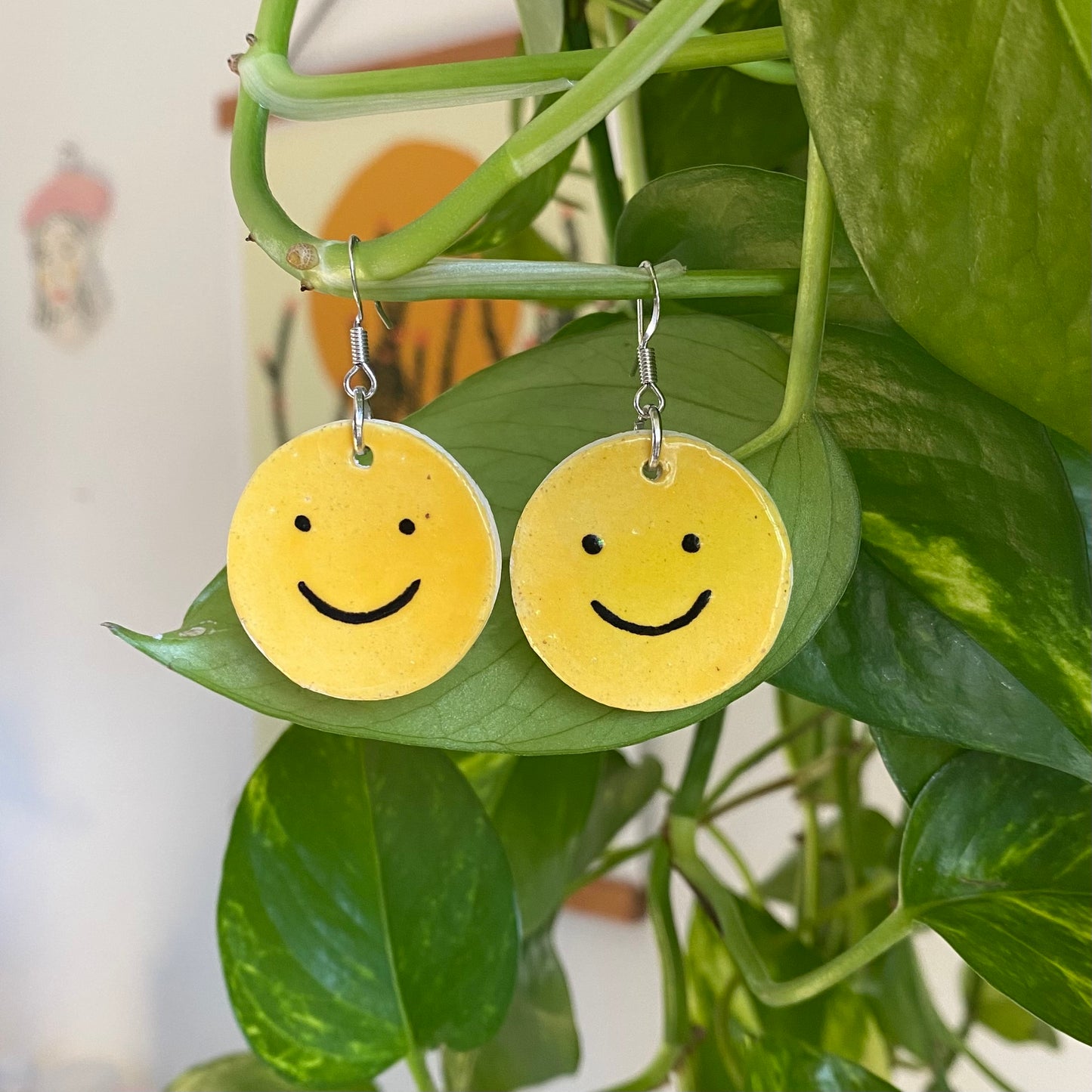 Smiley Earrings