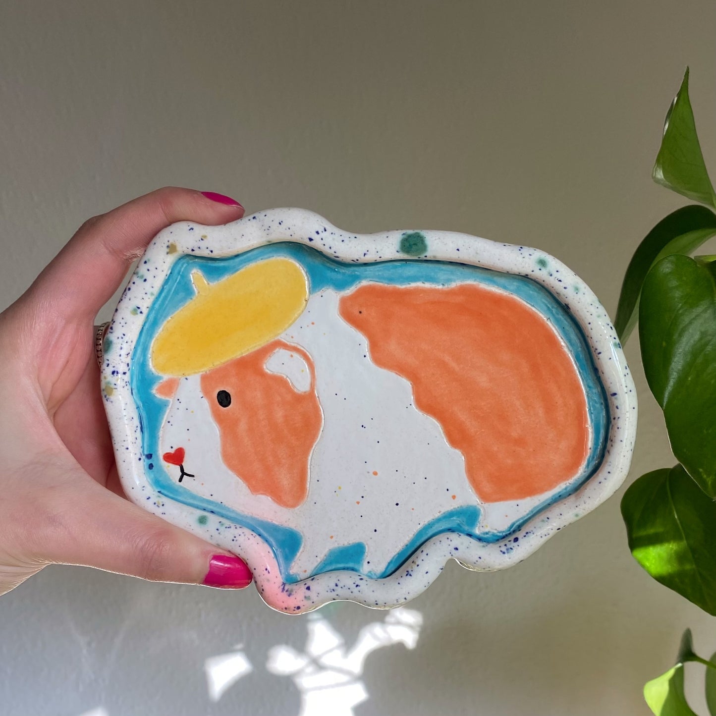 French Guinea Pig/ Yellow Beret