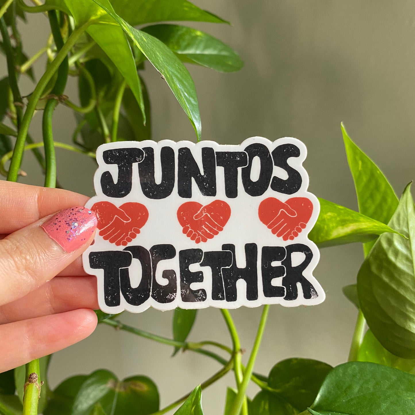 Juntos Together Sticker